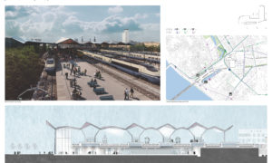 Metu konkurss par “Rail Baltica” Rīgas dzelzceļa tilta un stacijas apbūvi – priekšlikumi