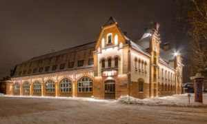 Restaurācija. Ugunsdzēsības depo, muzejs, Valsts Civilās aizsardzības operatīvās vadības centrs, Hanzas ielā, Rīgā.