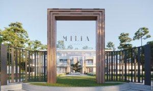 Daudzdzīvokļu jaunbūve Villa Milia. Jūrmala, Dzintaru prospekts 21, pasūtītājs R.EVOLUTION, projekts Zane Tetere, būvnieks Velve.