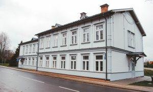 Slimnīcas ēkas pārbūve Rūjienā. Pasūtītājs Valmieras novada pašvaldība, projekts Būvprojekts, būvnieks Ekers, būvuzraudzība RIB Unit.