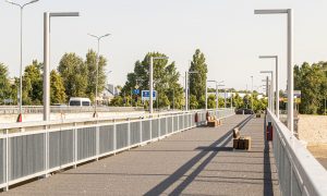 Ezermalas tilta pārbūve Liepājā. Liepājas pašvaldība, projekts Firma L4, būvnieks CTB, būvuzraugs Isliena V.