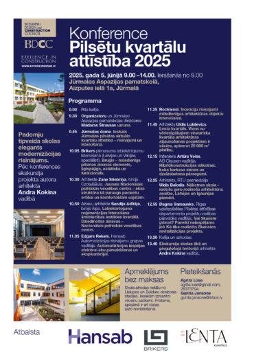 Konference Pilsētu kvartāli 2025