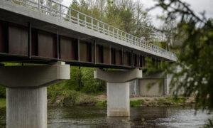 Gaujas tilta pārbūve Rāmniekos