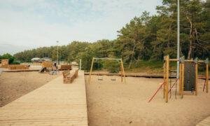 Jūras parka labiekārtošana Saulkrastos