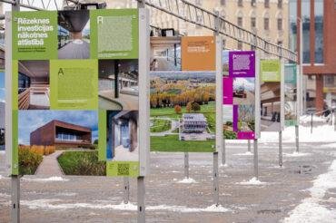 Pie t/c “Origo” Brīvdabas fotoizstāžu galerijā atklāta ceļojošā izstāde “Arhitektūra. Inženierija. Forma un faktūra”