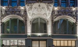 Fasāžu atjauno&scaron;ana &Scaron;ķūņu iela 12, Rīga. Pasūtītājs RR Investīcijas. Projektētājs ALTA GRUPA. Būvnieks Fasāde Pro. Būvuzraugs MarKons. 