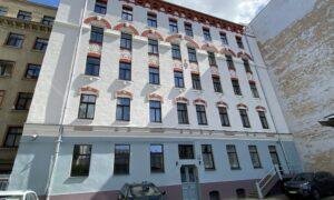 Fasāžu atjauno&scaron;ana Brīvības iela 64, Rīga. Pasūtītājs Brīvības 64. Projektētājs ADO Birojs. Būvnieks OPTION 1. Būvuzraugs INGENIA.