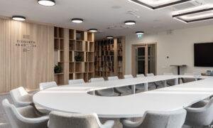 Pārbūve. Pārbūve Tieslietu Akadēmijas vajadzībām 11.novembra krastmalā 31, Rīgā. Pasūtītājs Tiesu namu aģentūra. Projektētājs Jaunrīga. Būvnieks MONUM. Būvuzraudzība Tiesu nama aģentūra.