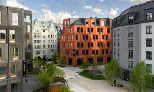 Jauna biroju ēka Antonijas ielā 17, 21, Rīgā. Pasūtītājs Vastint Latvia. Projektētājs OUTOFBOX. Būvnieks CONSIUS. Būvuzraugs BLV ADVISORY GROUP.