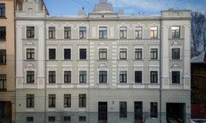 Fasāžu atjauno&scaron;ana. Tallinas iela 61, Rīga. Pasūtītājs TALLINAS 61. Projektētājs CO2 ZERO. Būvnieks D-LUKS BŪVE. Būvuzraugs JV projekts.