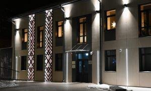 Fasāžu atjauno&scaron;ana. Preiļu novada pa&scaron;valdības ēka Raiņa bulvāris 25, Preiļi. Pasūtītājs Preiļu novada pa&scaron;valdība. Projektētājs Laimdota Abdullajeva. Būvnieks Latgalija. Būvuzraugs Warss+.