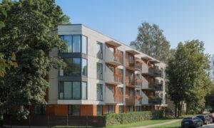 Jauns dzīvojamais komplekss Parka kvartāls Mazā Stērstu iela 4, 6, 8, Bauskas 97. Pasūtītājs Bauskas SIA, attīstītājs Invego. Projektētājs Tectum. Būvnieks Mapri Būve. Būvuzraugs BCS Consulting.