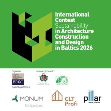 Applications for the contest Sustainability in Architecture, Construction and Design in Baltics 2026 are open